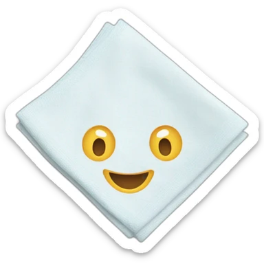 Serviette hygiénique sticker