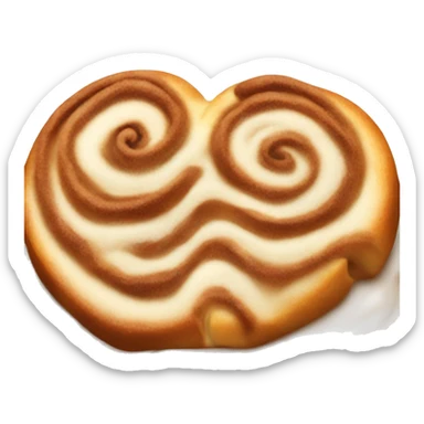 Cinnamon roll sticker