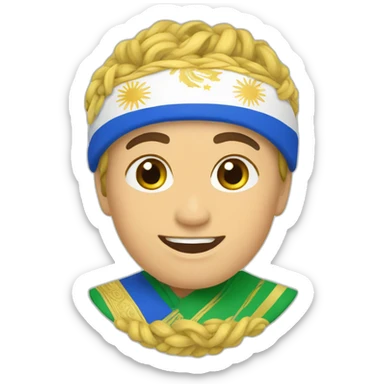 Uzbekistan, flag, 🇺🇿 sticker