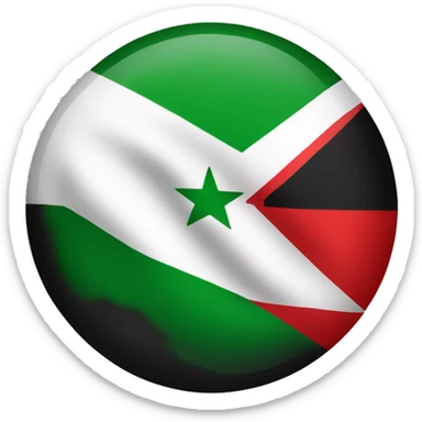 Official Syrian opposition flag sticker