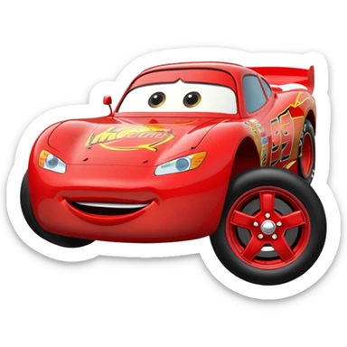 Lightning McQueen sticker