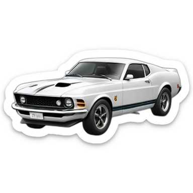 Mustang Mach e sticker