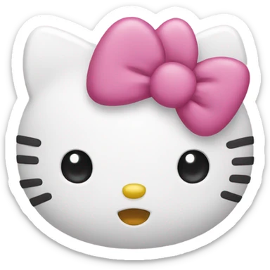 Hello kitty  sticker