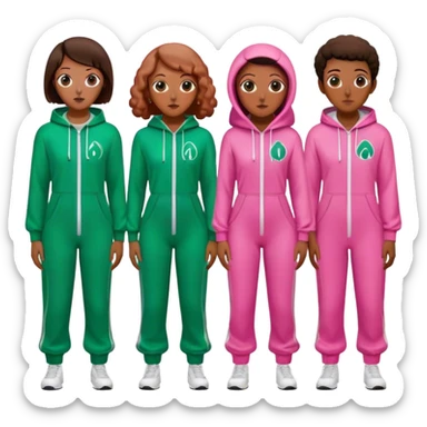 Thanks from squid game sticker