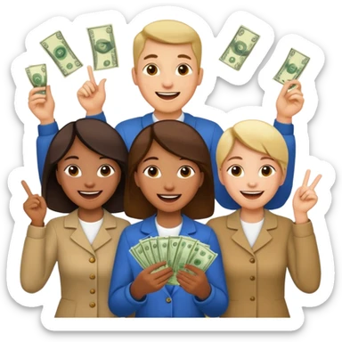 moneymaking group sticker