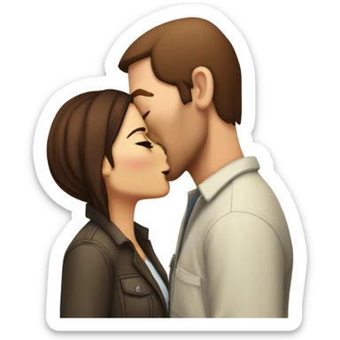 debra morgan from Dexter Morgan kissing dexter morgan sticker