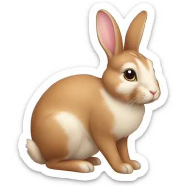 bunny sticker