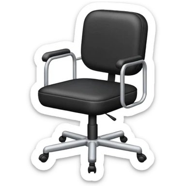 Me de um emoji de uma cadeira extensora de academia sticker