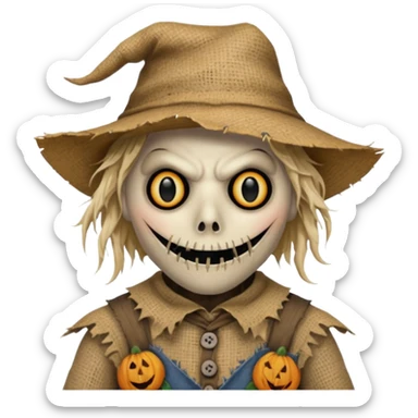scarecrow villain sticker