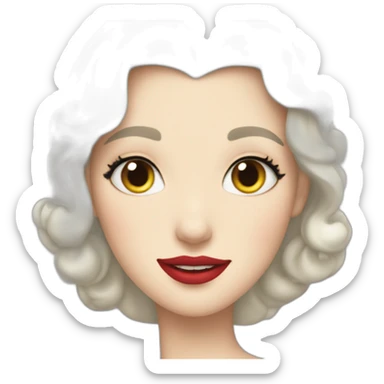 Blanche neige sticker