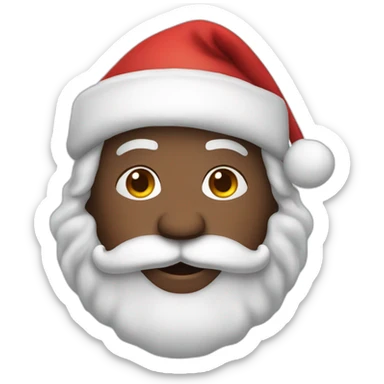Afro-Cuban-Santa-Klaus sticker