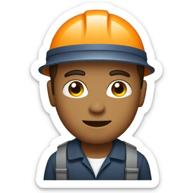 Ground crew pictogram sticker