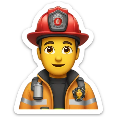 firefighter sticker