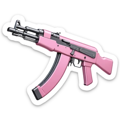 Pretty pink ak47 sticker