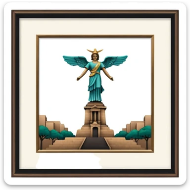 el angel de la independencia monumento(mexico) sticker