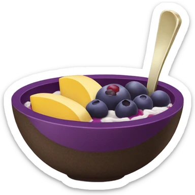 acai bowl sticker