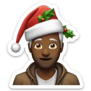 Christmas sticker