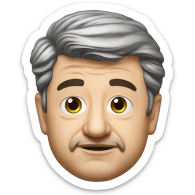 mélenchon pinup sticker