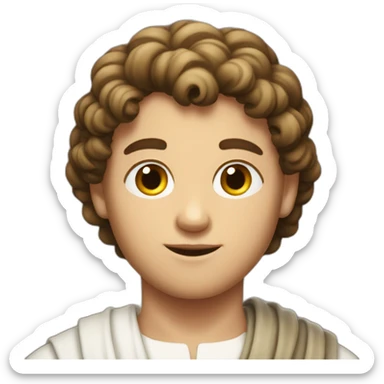 Young Philip the apostle from bible sticker