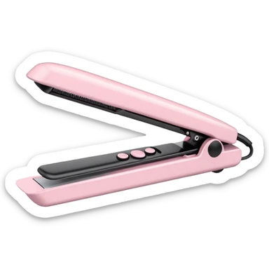 Cute Hair straightner different design sticker