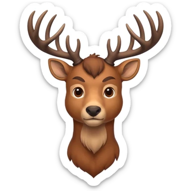 Un Venado Muy Fuerte sticker