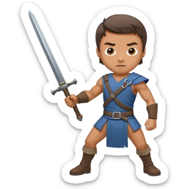 Link with his sword sticker