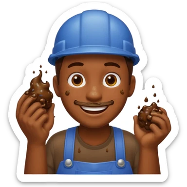 Plumber knows poo sticker