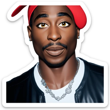 dark-skinned boy with jewelry sticker