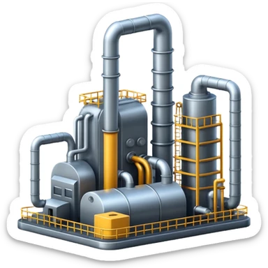 ultra realistic factory "flex" sticker