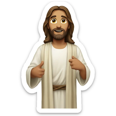 Jesus sticker