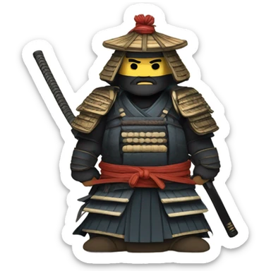 Ronin samurai  sticker