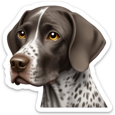 german short hair pointer sticker