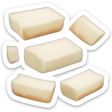 pieces of lard sticker