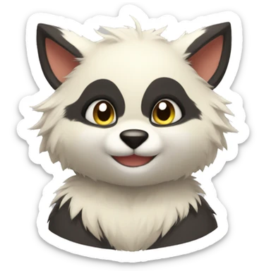 cute furry kemono sticker