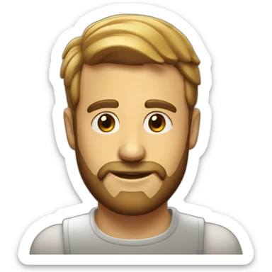 Une bière renversé  sticker