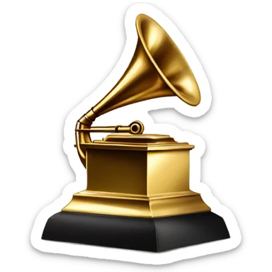 Grammy award sticker
