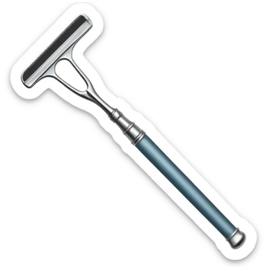 barber shop, straight razor . sticker