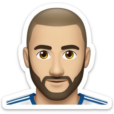 Karim Benzema sticker