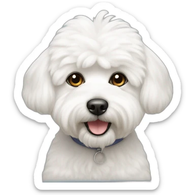 Bichon maltais sticker