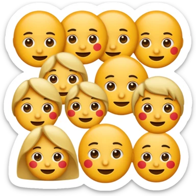 Bana emoji yap para seklinde ortada tsukihana olsun sticker