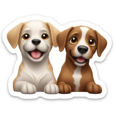 dog-dog sticker