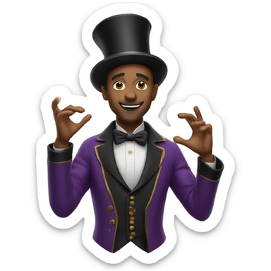 Magician  sticker