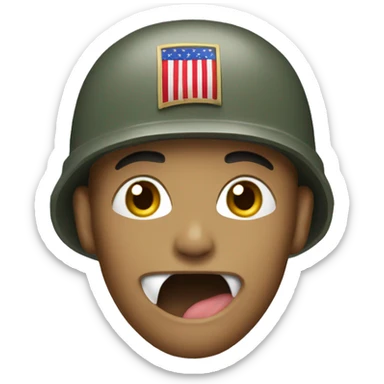 solder shows his tongue sticker