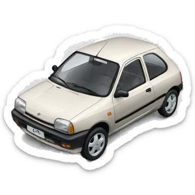 nissan micra 1993 sticker