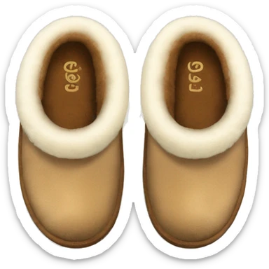 UGG tazz slippers sticker