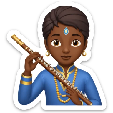 Krishina god sticker