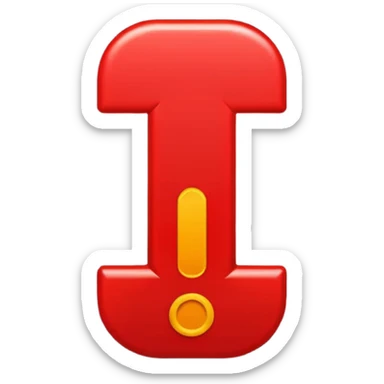 Double Exclamation Mark sticker