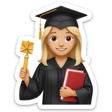 beach graduation trip sticker