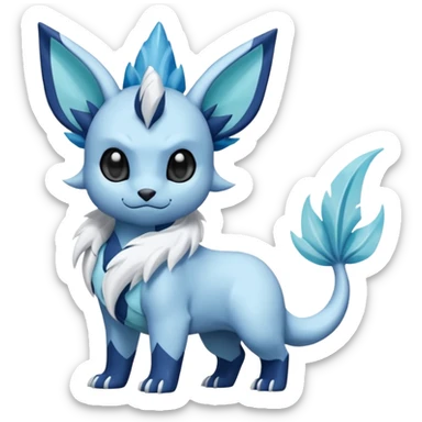 Absol-Vaporeon-Dewott-fusion sticker