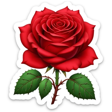 zehirli gül sticker